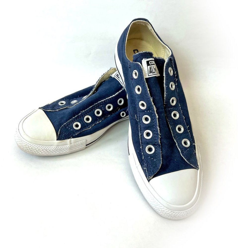 Chuck Taylor All Star Slip On Navy Women Size 8.5